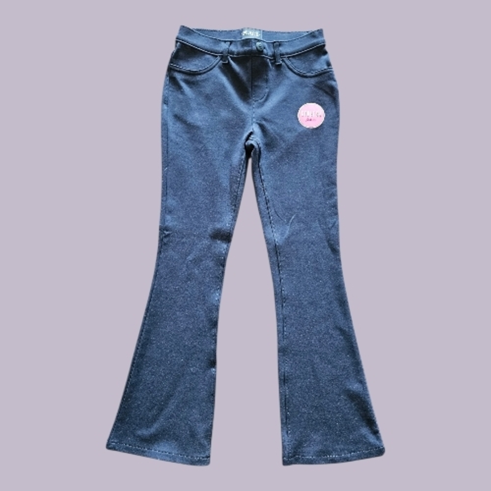 The Childrens Place Girls Sz 8 Navy Bootcut Pants NEW